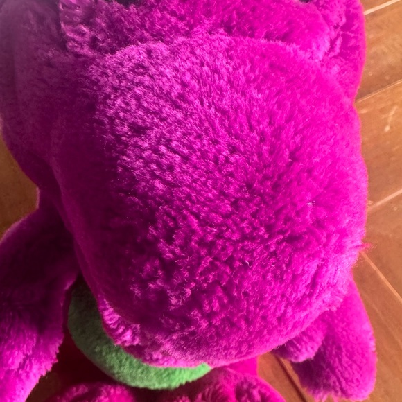 Vintage Barney The Dinosaur Plush Dakin 1992 14" Very Good Condition Lyons Group - Picture 6 of 7